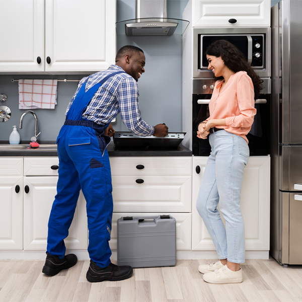 how long does it typically take to complete cooktop repair services in Hartsgrove Ohio